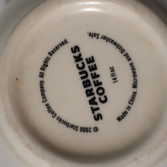 Starbucks 14 oz. Mug from 2006 - Picture 7 of 7